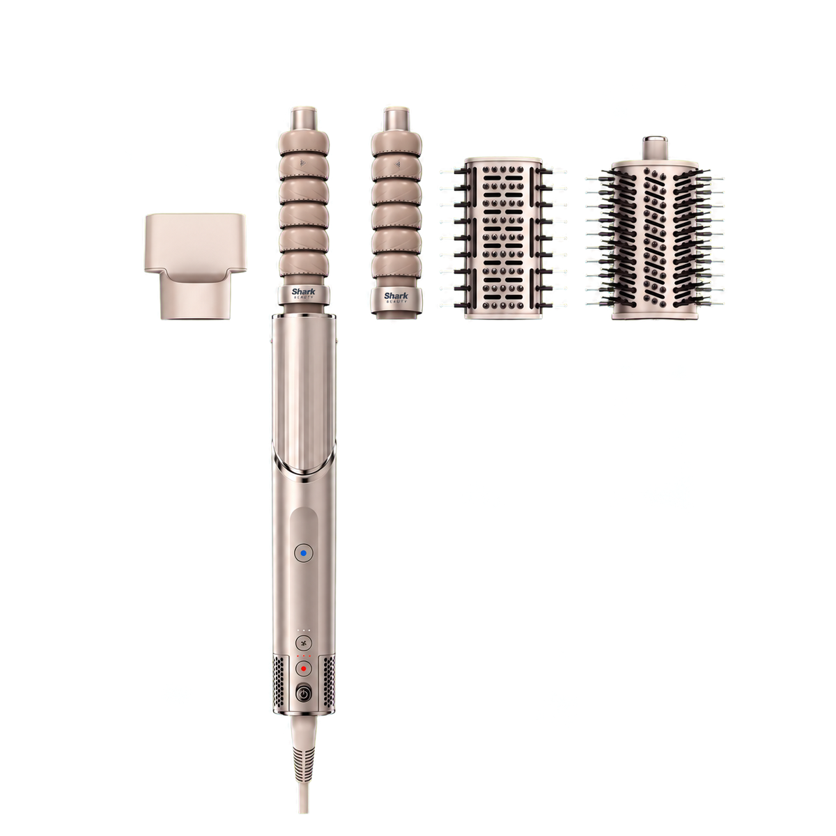 Shark HD436SLUK FlexStyle Air Styler & Hair Dryer for Straight & Wavy Hair - 4 Attachments - Stone