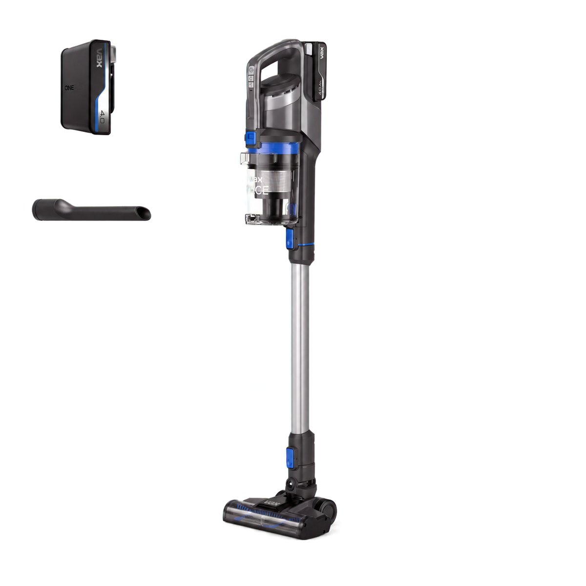 VAX CLSV-PAKS Pace Cordless Vacuum Cleaner - Graphite & Blue