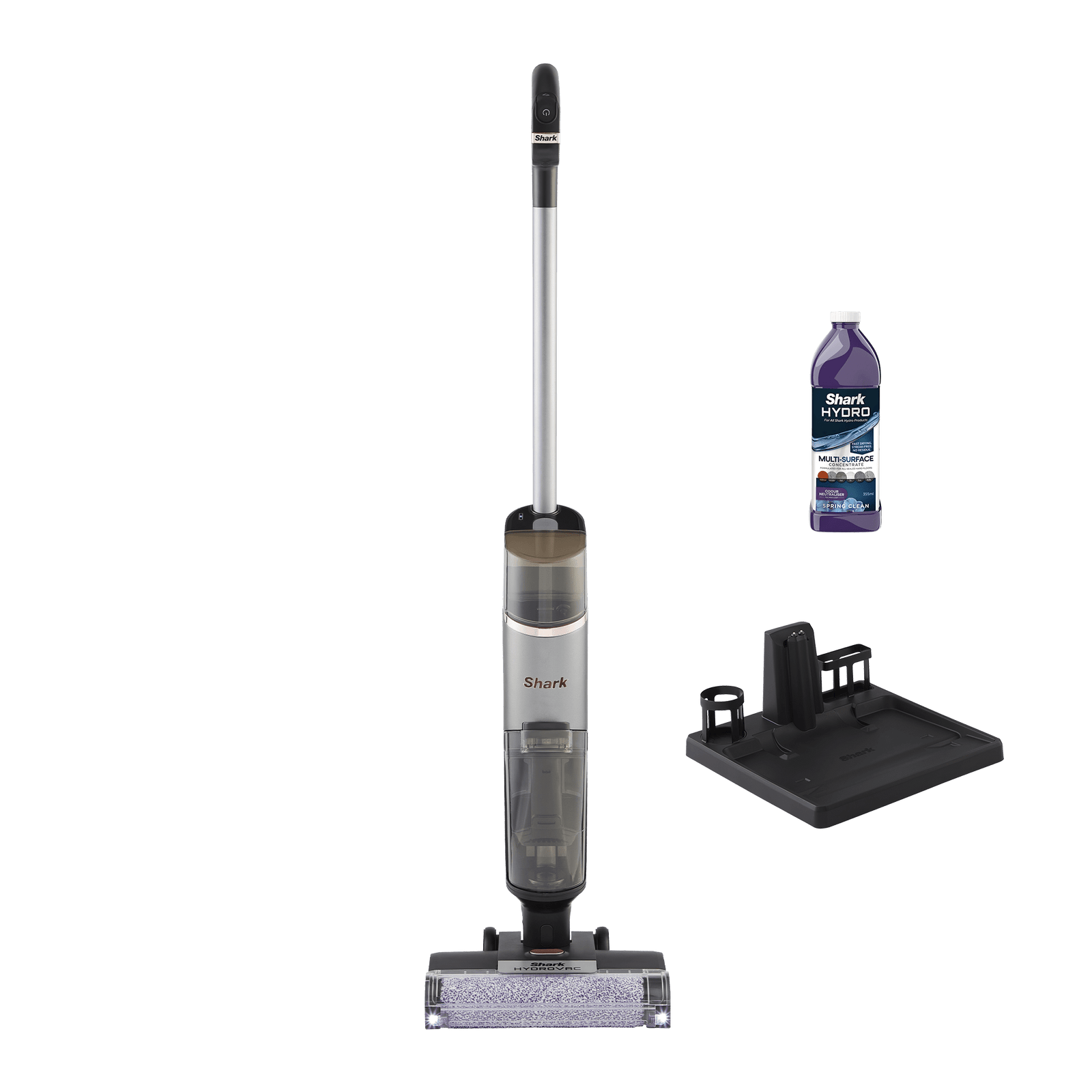 Shark WD210UK HydroVac Cordless Hard Floor Cleaner - Charcoal Grey