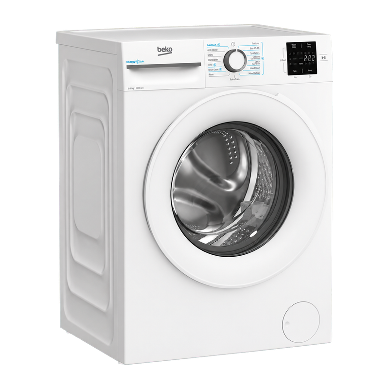 Beko BMN3WT3841W 8kg 1400 Spin EnergySpin Washing Machine