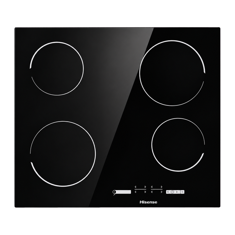 Hisense E6431C 59.5cm Ceramic Hob - Black