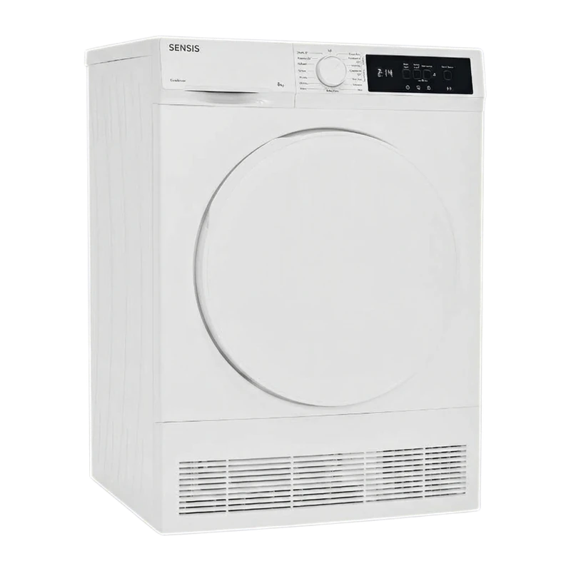 Sensis TDCF018BW 8kg Condenser Tumble Dryer - White