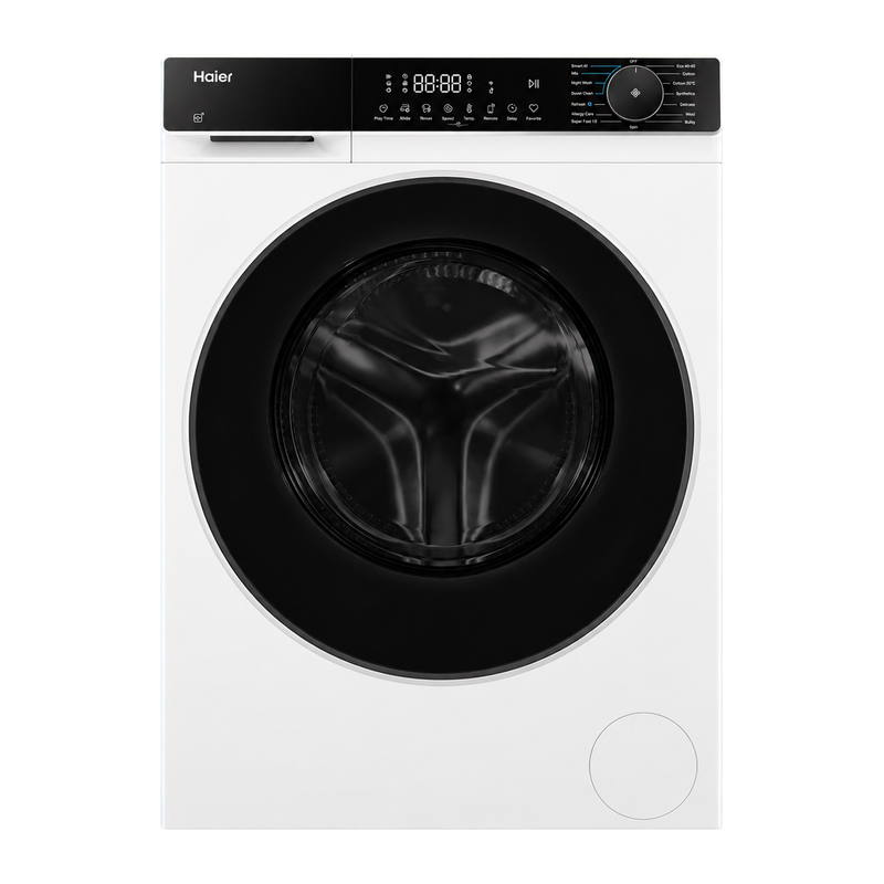 Haier X5 Plus HW90BP14357AETUK 9kg, 1400 Spin Washing Machine - White