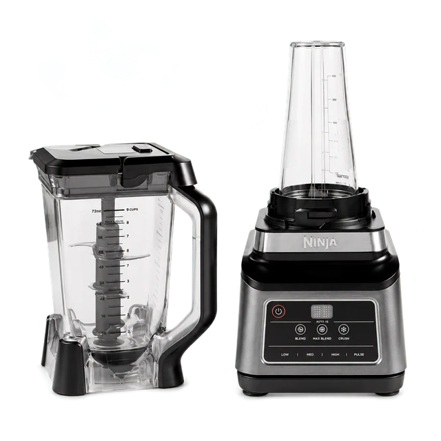 Ninja BN750UK 2-in-1 Blender with Auto-iQ - Black/Silver