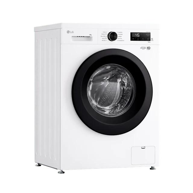 LG Series 2 Direct Drive F4X1009NWK - 9 kg 1400 Spin Washing Machine - White - A Rated