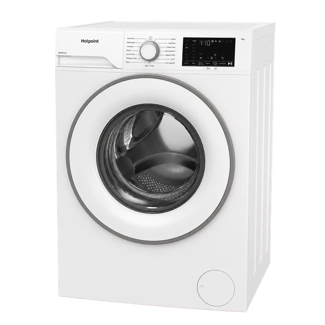Hotpoint HEV841WUK 8kg 1400 Spin Washing Machine - White
