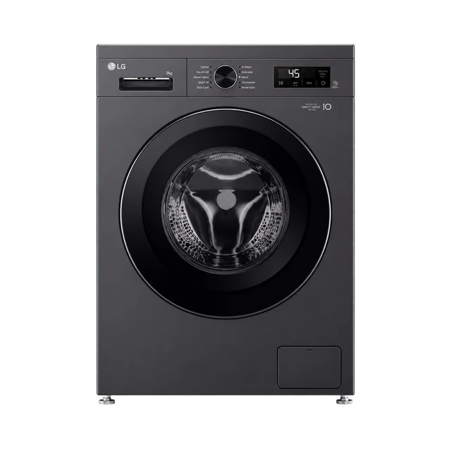 LG Series 2 F4X1009NMK - 9kg 1400rpm Washing Machine - Black