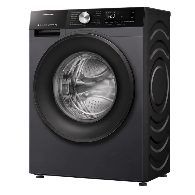 Hisense WF3S8043BB3 8kg 1400 Spin Washing Machine - Black