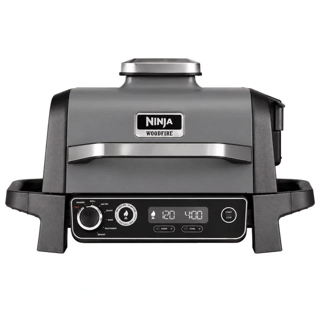 Ninja OG701UK Woodfire Electric BBQ Grill & Smoker